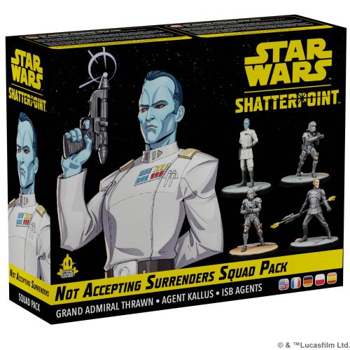 Star Wars Shatterpoint Not Accepting Surrenders Grand Admiral Thrawn Squad Pack